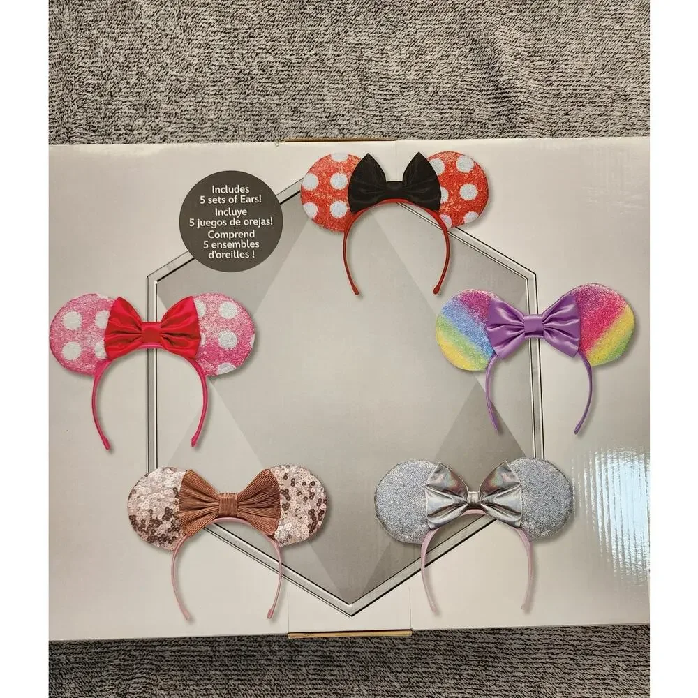 Disney Girl's Minnie Mouse 5-Piece Ear Set